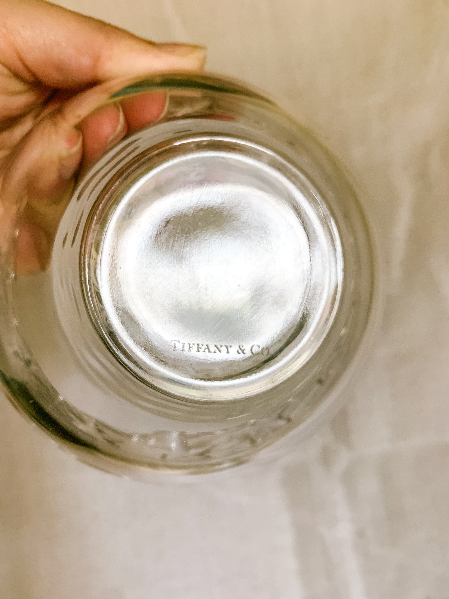 Vintage Tiffany & Co Stars Scalloped Crystal Bowls