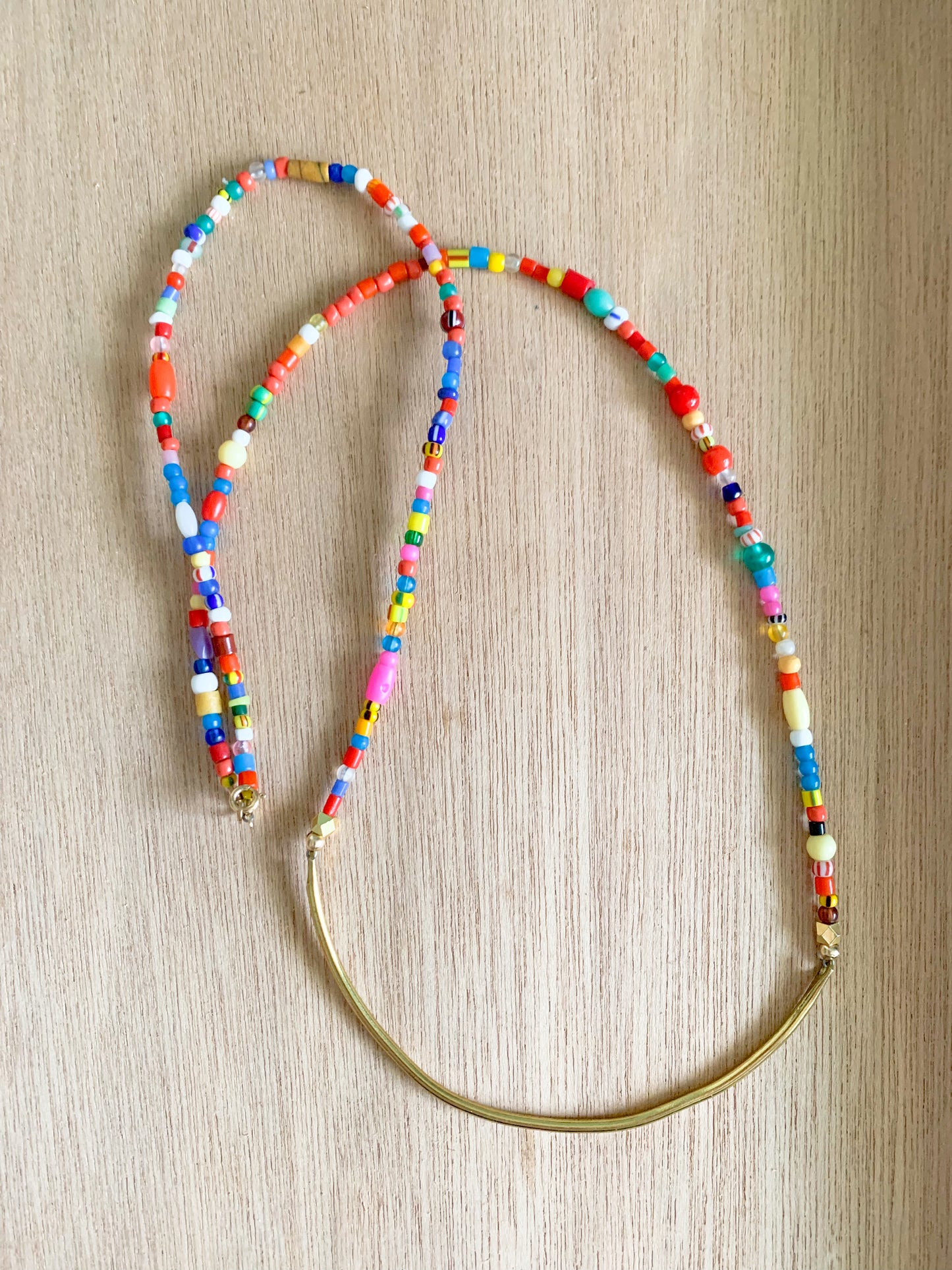 Christmas Bead Necklace