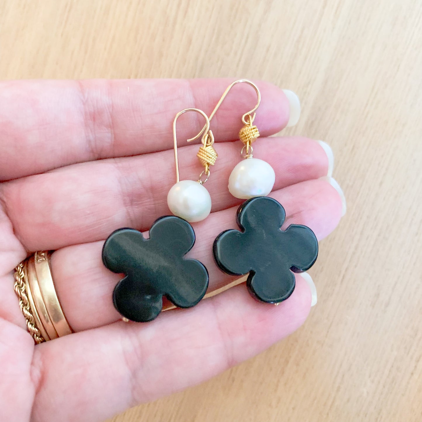 Limited Edition Black Clover Earrings