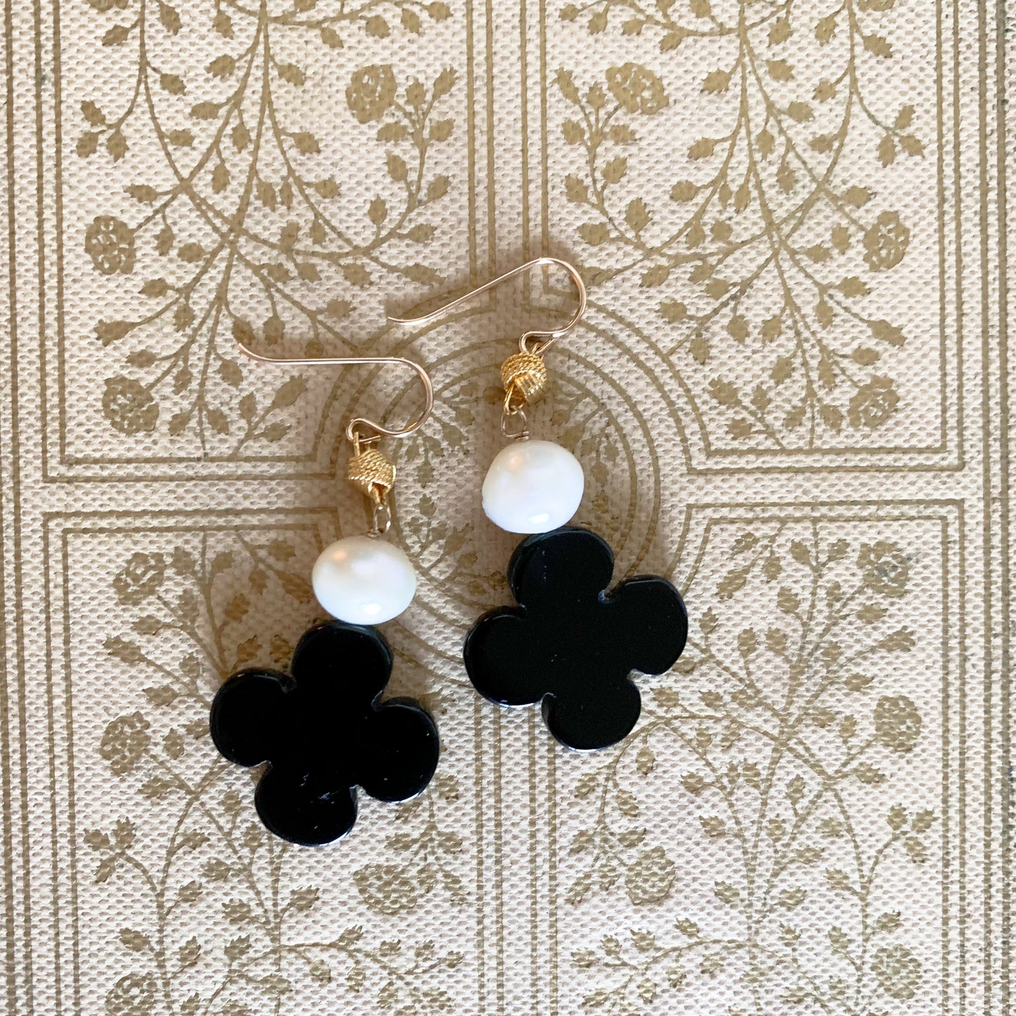 Limited Edition Black Clover Earrings