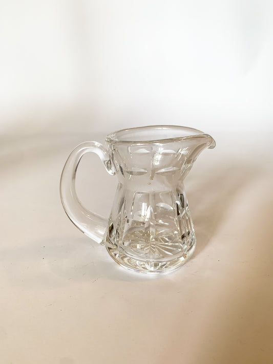 Vintage Waterford Crystal Creamer Pitcher