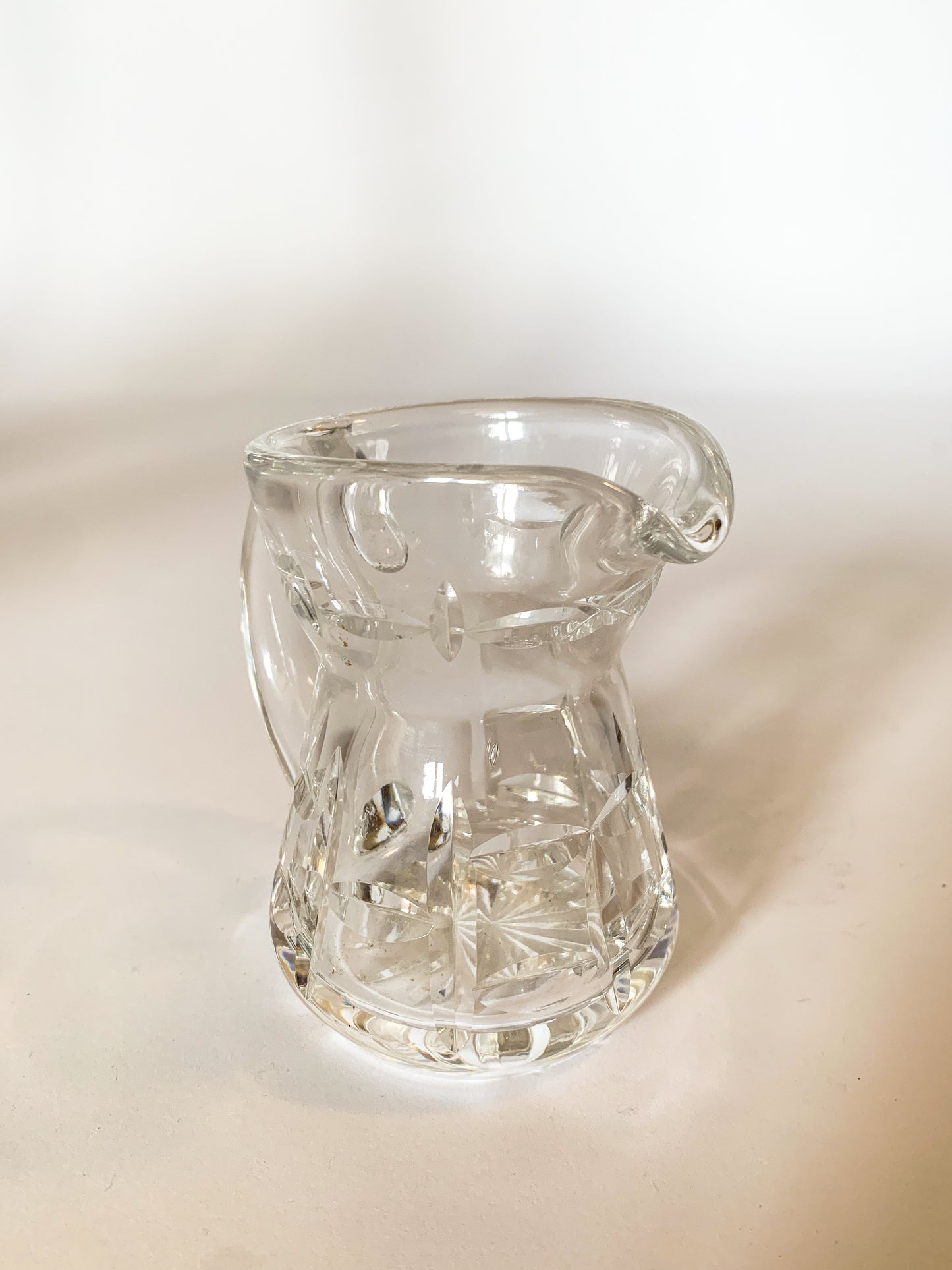 Vintage Waterford Crystal Creamer Pitcher