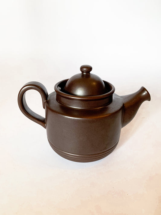 Vintage Mid Century Höganäs Keramik Sweden Stoneware Teapot