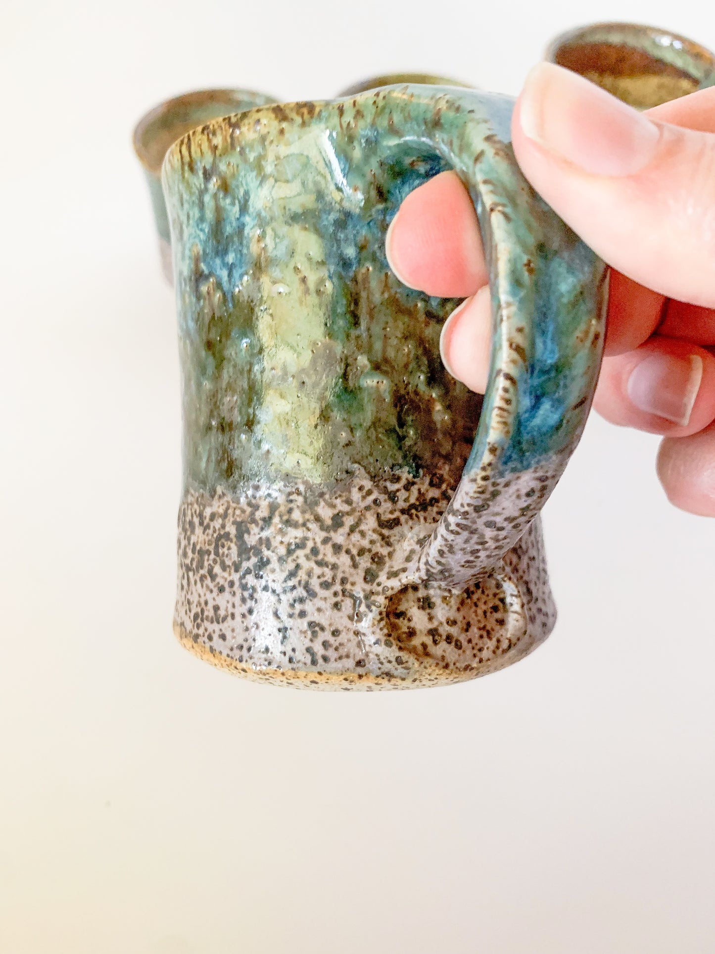 Artisan Studio Pottery Mug Set