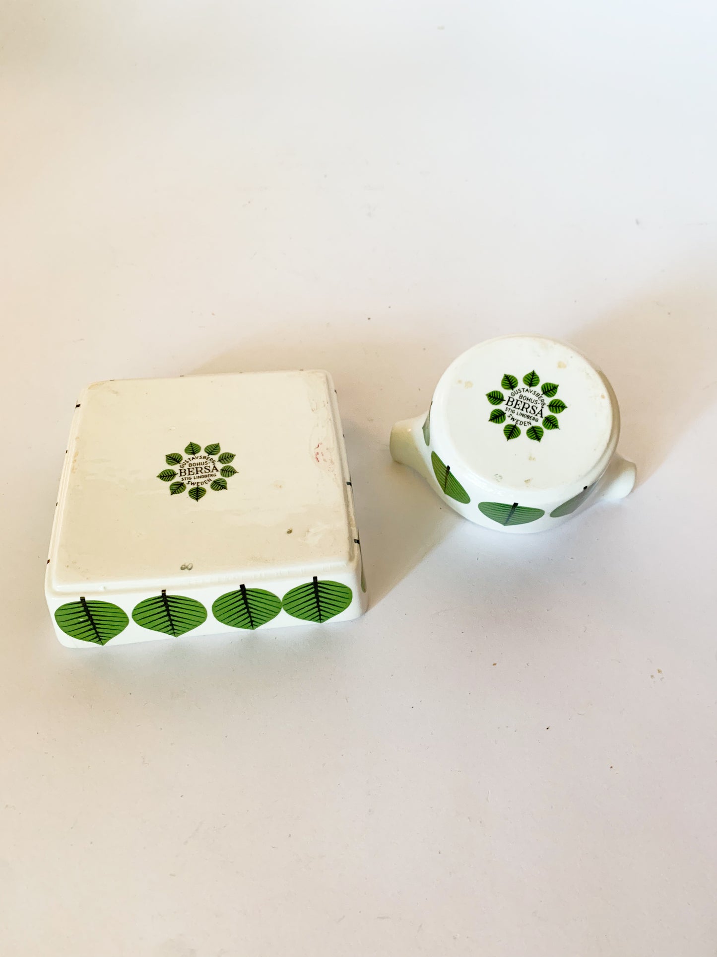 1960s Berså Dishes by Stig Lindberg for Gustavsberg in Sweden, Set of 2